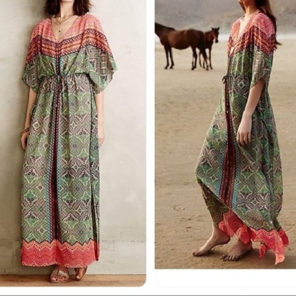 anthropologie kaftan